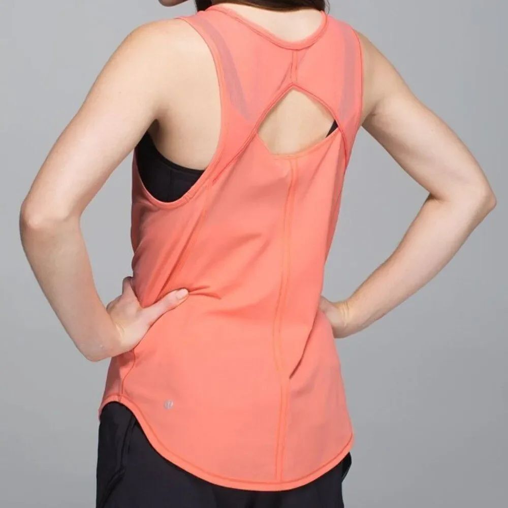 Lululemon Sculpt Tank in Plum Peach Size 6